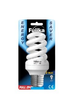 Fujika 15 Watt Spiral, Floresan Tasarruflu Ampul