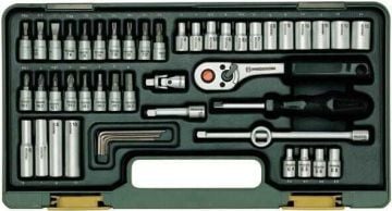 Proxxon 23280 1/4'' 50 Parçalı Cırcır Kollu Lokma ve Bits Takımı