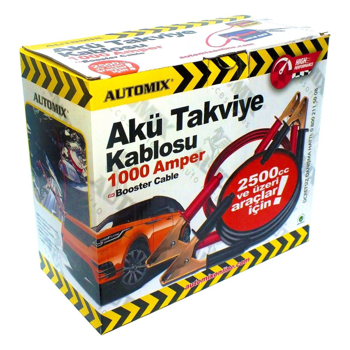 Automix Takviye Kablosu 1000 Amp Kutulu
