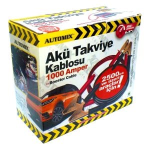 Automix Takviye Kablosu 1000 Amp Kutulu
