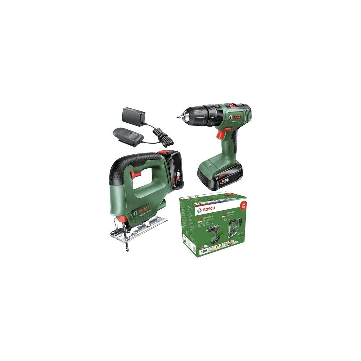 BOSCH EASYIMPACT 18V-40 +EASYSAW 18V-70 2'Lİ SET