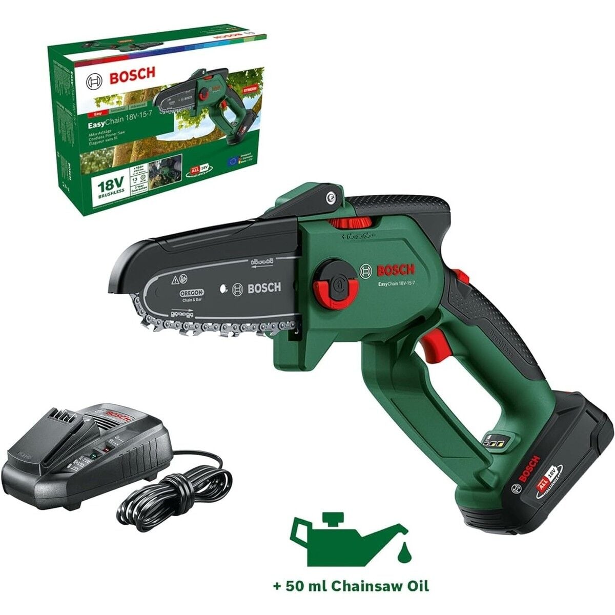 BOSCH EASYCHAİN 18V-15-7 AĞAÇ BUDAMA SOLO
