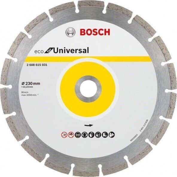 Bosch Eco Unıversal 230 mm Elmas Testere