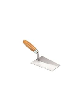 Dekor Ahşap Saplı Duvarcı Malası 18 CM 067