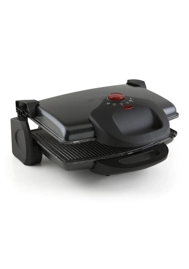 King P 637 GrillMax Kırmızı 1600 W Granit Tost Makinesi