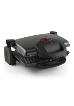 King P 637 GrillMax Kırmızı 1600 W Granit Tost Makinesi