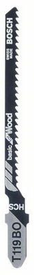 BOSCH T 119 BO BASİC FOR WOOD 5'Lİ