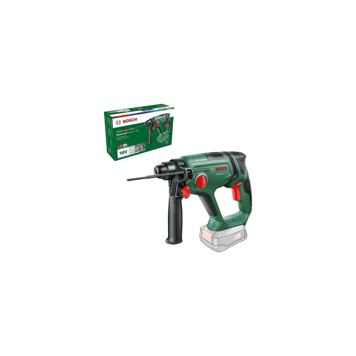 BOSCH UNİVERSALHAMMER 18V (SOLO) VİDALAMA