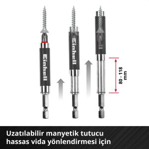 Einhell 49118953 M-Case 42 Parça Vidalama Ucu Seti