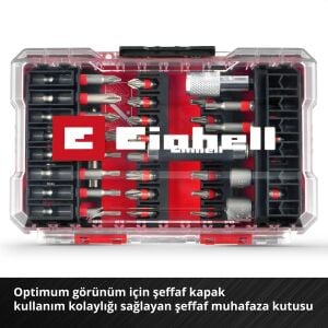 Einhell 49118953 M-Case 42 Parça Vidalama Ucu Seti