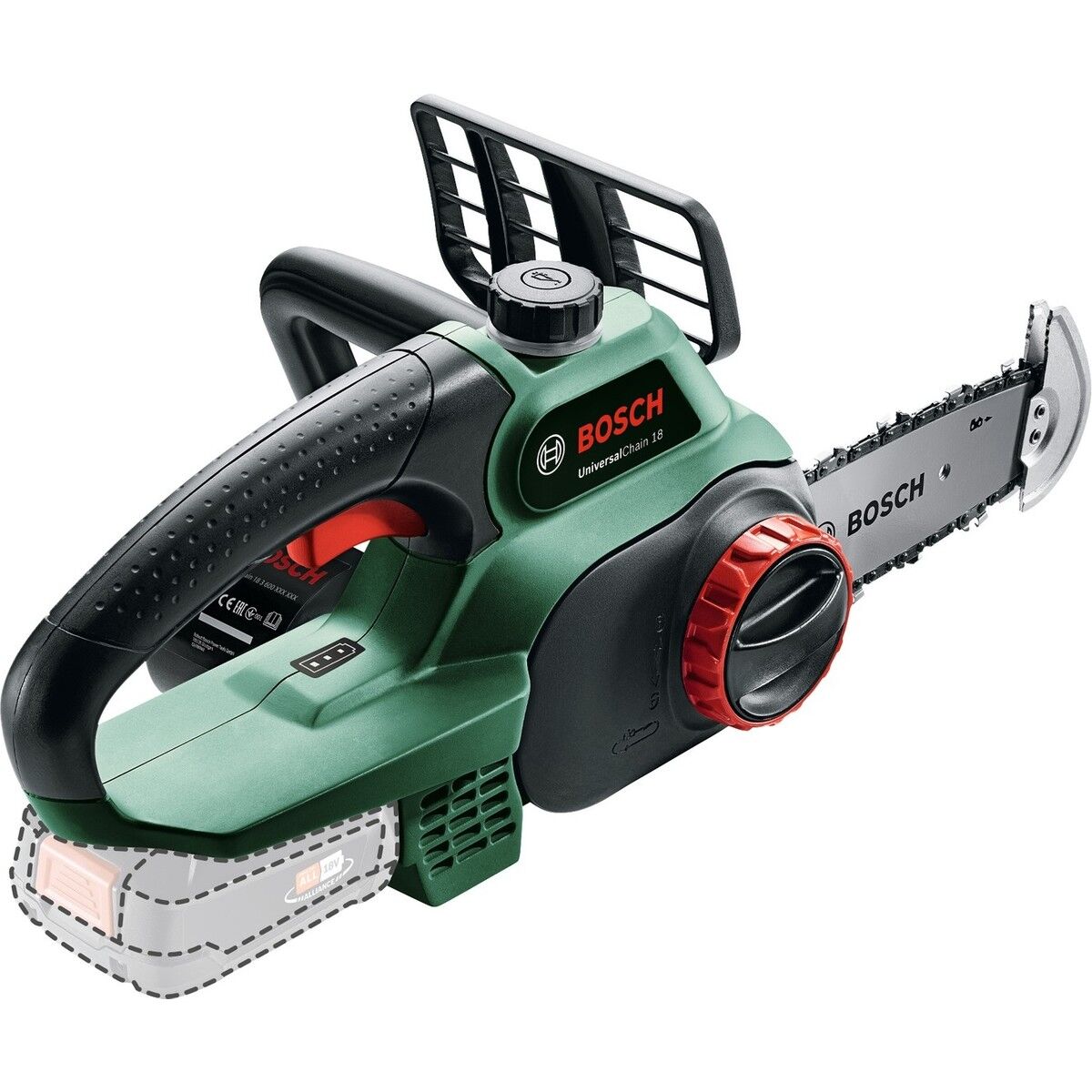 BOSCH UNİVERSALCHAİN 18 ZİNC. AĞAÇ KESME (SOLO)