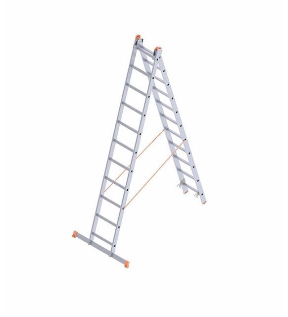 Saraylı 7215-a Endüstriyel Merdiven A Tipi Sürgülü 2x15