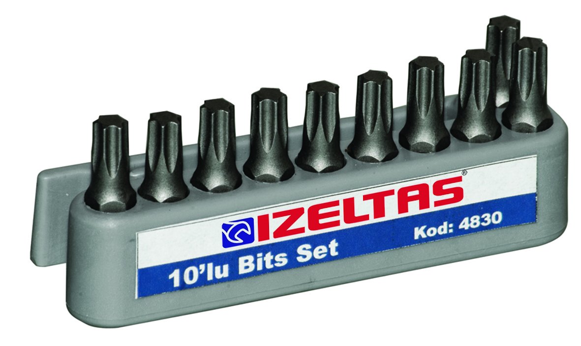 İZELTAŞ 4830000027 T27 Torx Bits Uç(25 Mm) Set