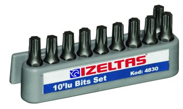 İZELTAŞ 4830000027 T27 Torx Bits Uç(25 Mm) Set