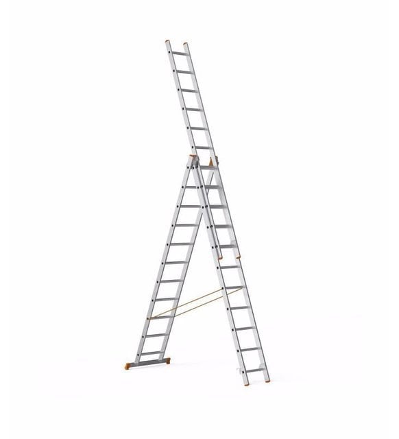 Saraylı 7311 Endüstriyel Merdiven A Tipi Sürgülü 3x11