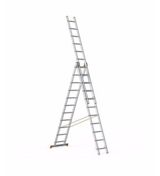 Saraylı 7311 Endüstriyel Merdiven A Tipi Sürgülü 3x11