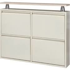 Kaser 2+2 Metal Ayakkabılık Krem