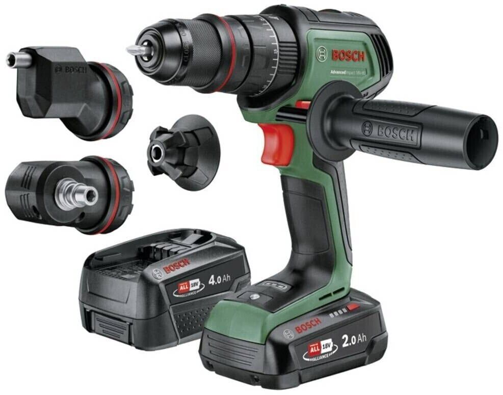 Bosch AdvancedImpact 18V-80 QuickSnap 1x2.0Ah + 1x4.0Ah Darbeli Matkap 06039E2104