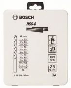 BOSCH HSS-G METAL MATKAP UCU SETİ 25 PARÇA