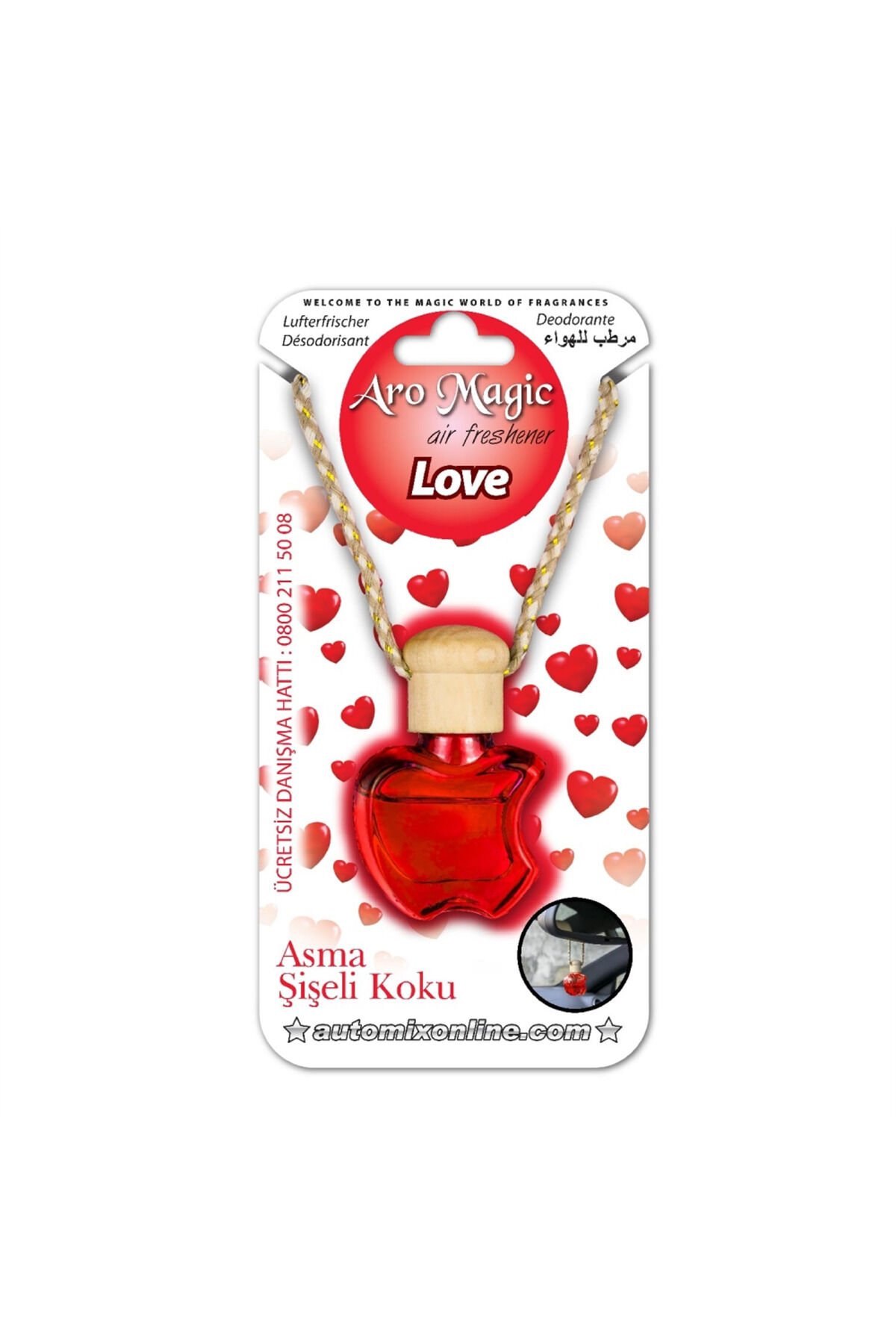 Aromagic Asma Şişeli Koku Love