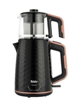Fakir Tastea Siyah Rose 1650 W Cam Demlikli Çay Makinesi