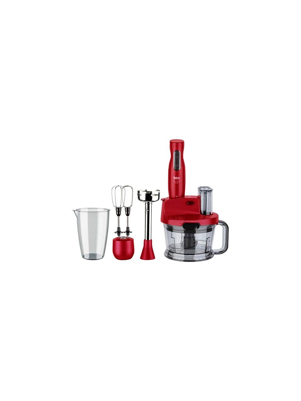 Fakir Mr.Chef Quadro Kırmızı 1000 W Blender Seti
