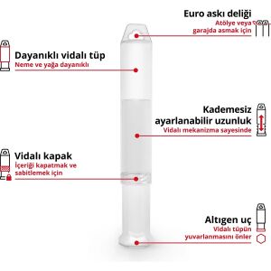 EİNHELL SDS PLUS KESKİ SET 250MM 3 PARÇA