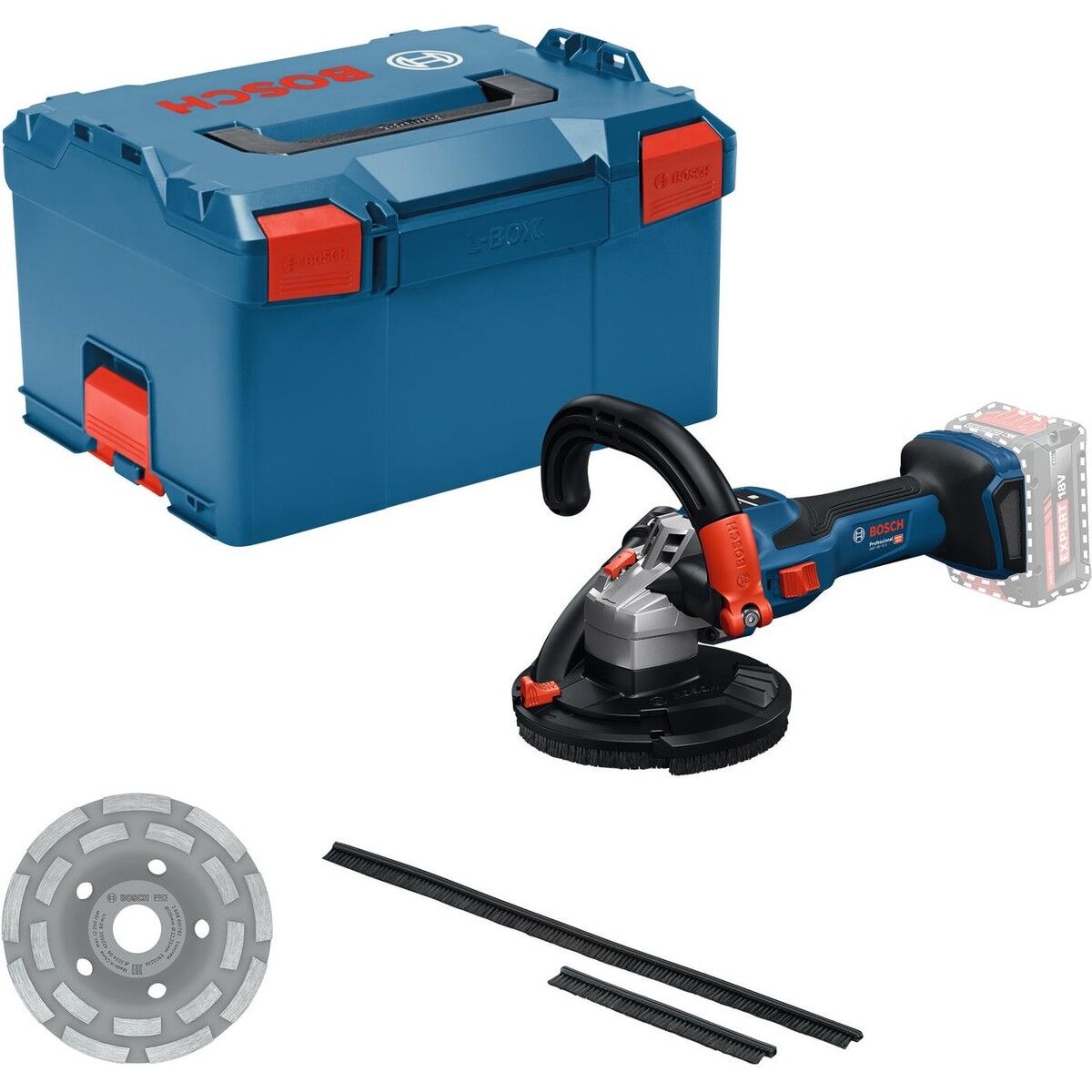 BOSCH GBR 18V-15 S AKÜLÜ BETON TAŞLAMA SOLO