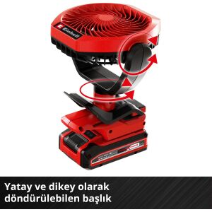 EİNHELL GC-CF 18/110 Lİ-SOLO VANTİLATÖR
