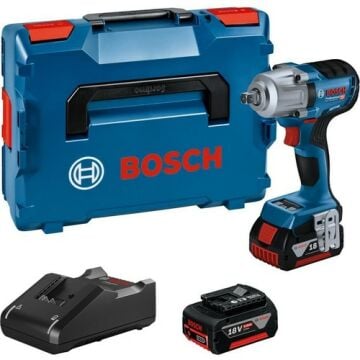 Bosch Gds 18V 450 Pc Tork Hafızalı Akülü Darbeli Somun Sıkma 2 x 4AH Procore