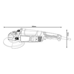 Bosch GWS 2200-180 H Büyük Taşlama