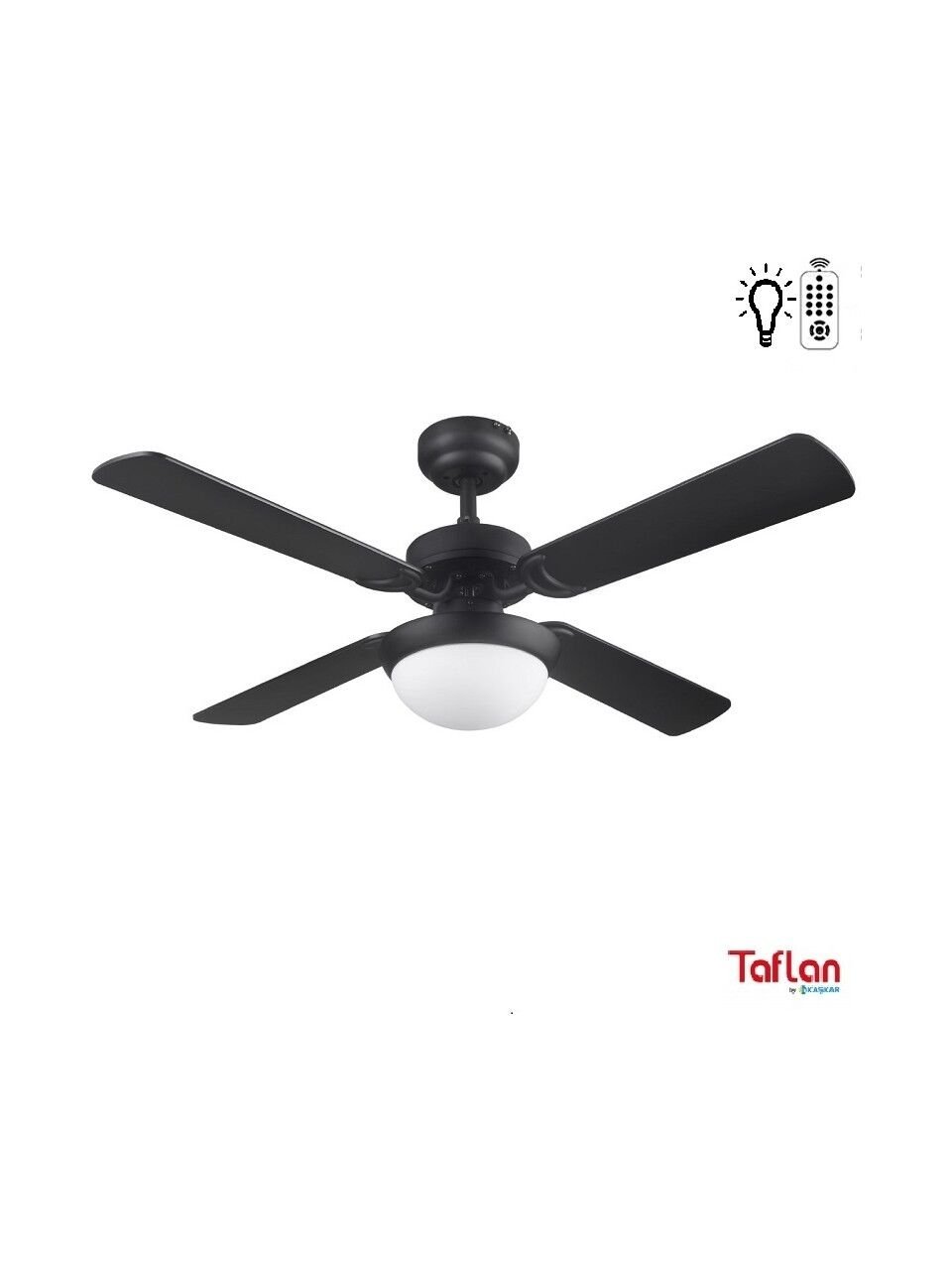 Taflan L42043 Uzaktan Kumandalı Lambalı Tavan Vantilatörü