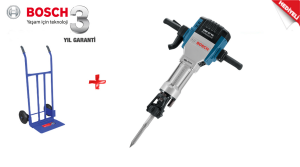 Bosch Gsh 27 Vc Kırıcı+Gsh 27 Taşıma Arabası Hediyeli !