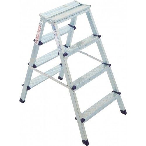 Saraylı Metal Çift Çıkışlı 4+4 Basamaklı Merdiven