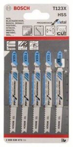 BOSCH T 123 X PROGRESSOR FOR METAL 5'Lİ