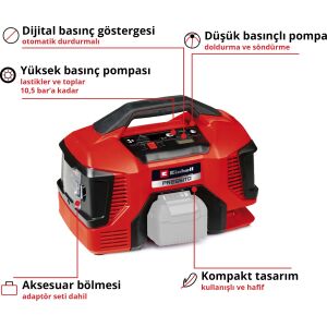 EİNHELL PRESSITO 18/21 SOLO KOMPRESÖR