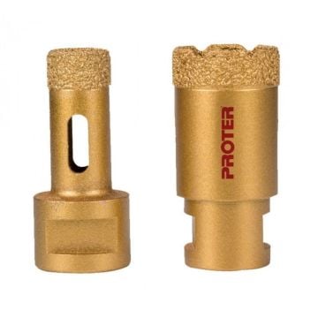 Proter 35mm M14/Gold Granit ve Mermer Delme Panç