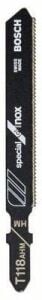 BOSCH T 118 AHM SPECİAL FOR INOX 3'LÜ