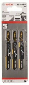 BOSCH T 118 AHM SPECİAL FOR INOX 3'LÜ