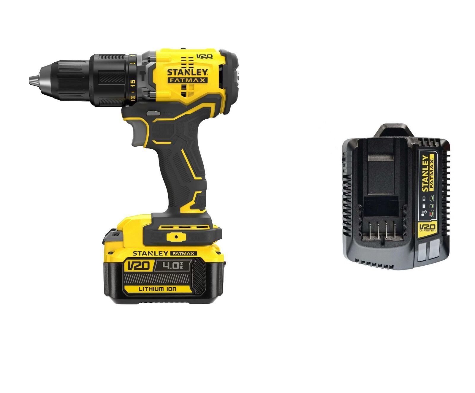 Stanley Fatmax Sbd715B 18V 4.0 Ah Tek Akülü Darbeli Vidalama