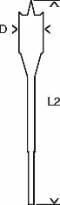 BOSCH SELF CUT SPEED 14*152 MM
