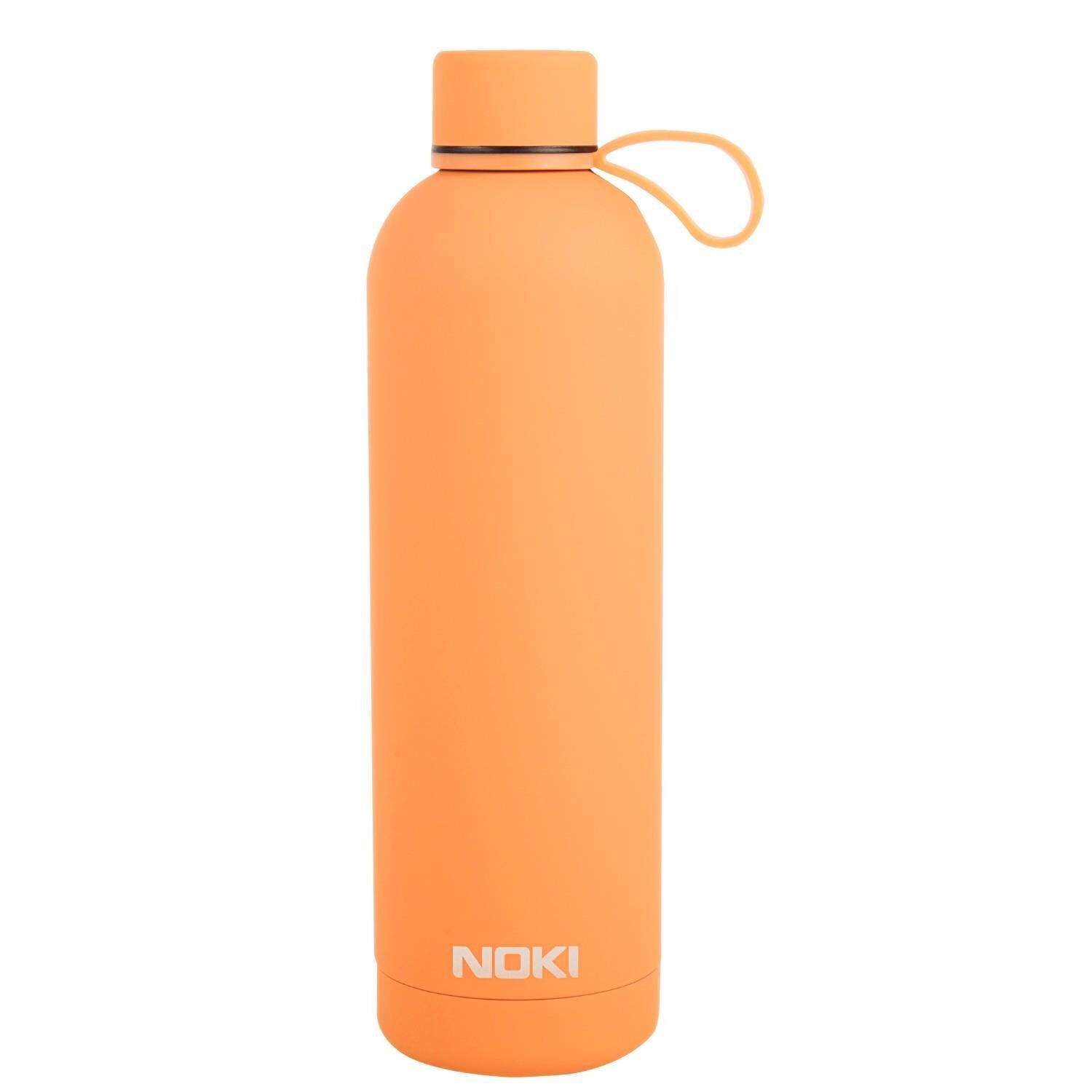 Noki Soft Touch Vidalı Kapak Çelik Termos Matara 730 ml Turuncu