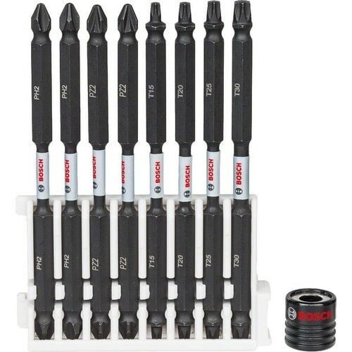 Bosch Impact Control Vidalama Çift Taraflı 110mm Set+M 9lu
