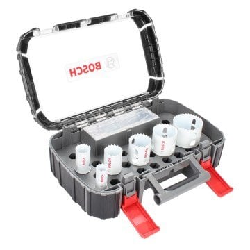 Bosch 9 Parça Delik Açma Testeresi Panç Seti