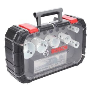 Bosch 9 Parça Delik Açma Testeresi Panç Seti