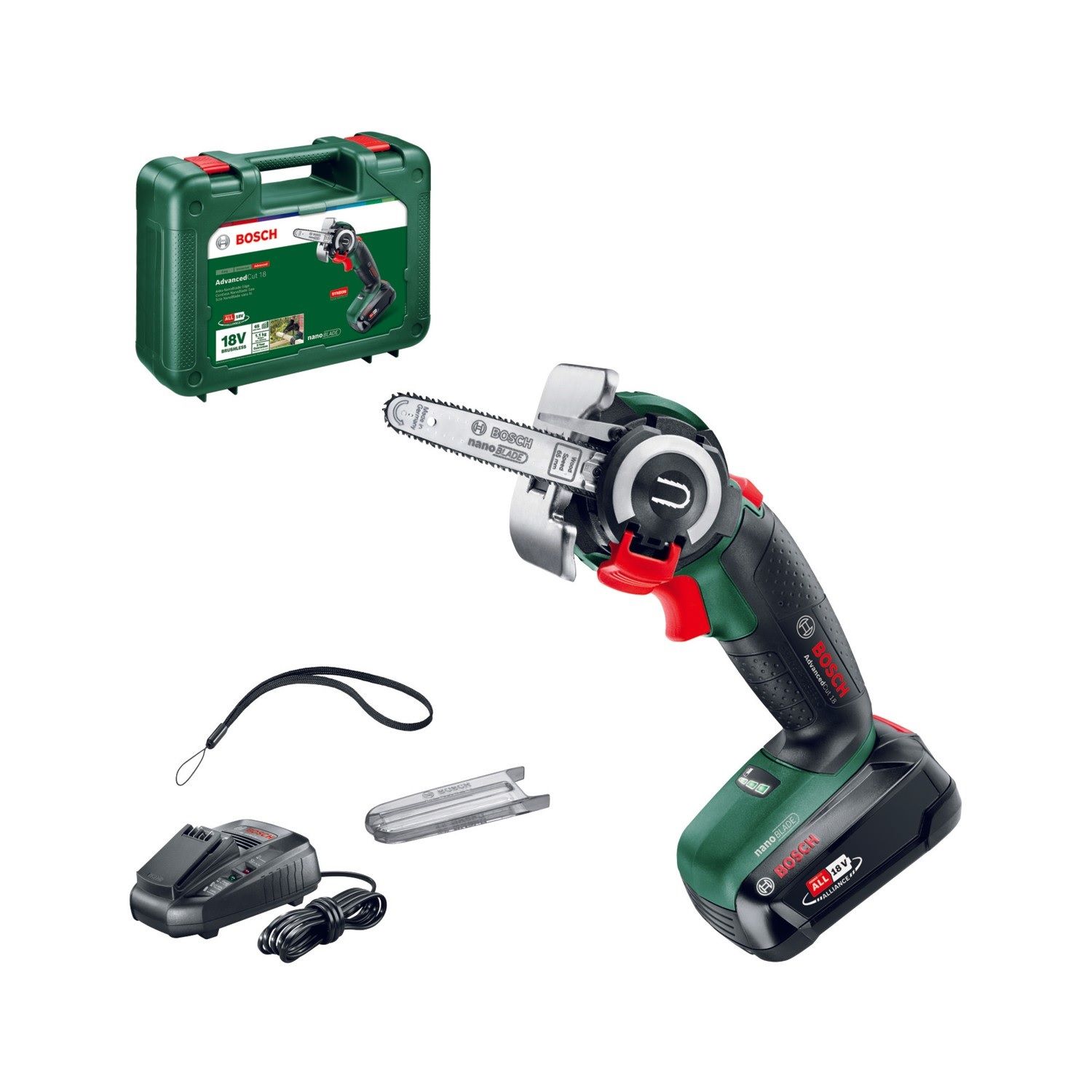 Bosch AdvancedCut 18 NanoBlade Testere 2,5 Ah (Ambalaj Hasarlı)