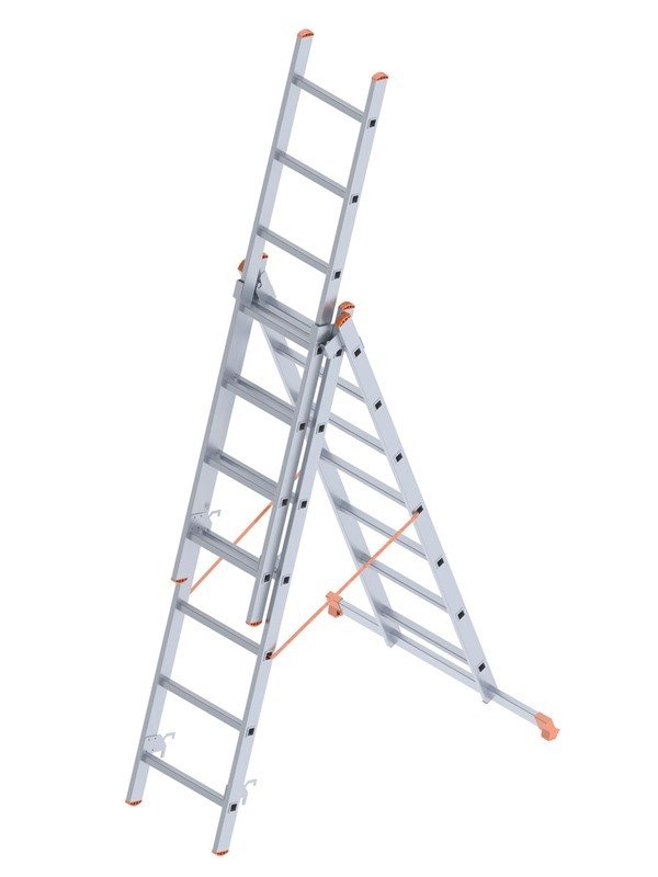 Saraylı Endüstriyel Merdiven 3X7 A Tipi 4 Metre