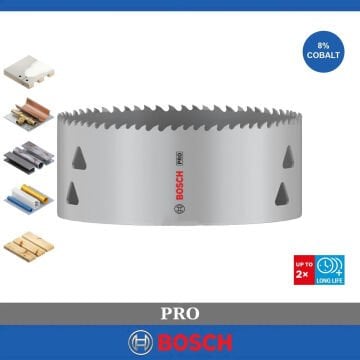 Bosch Pro 121 mm Multi Vidalı Bi-Metal Panç 2608901539
