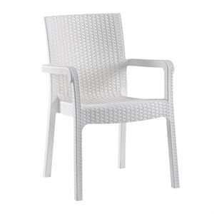 Rattan Lilyum Koltuk Beyaz