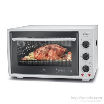 Arzum AR253 Cookart 35 lt Beyaz Mini Fırın
